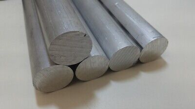 6061 Aluminum Round Bar, 1-1/4" Round, 10" long, Lathe, Solid, T6511