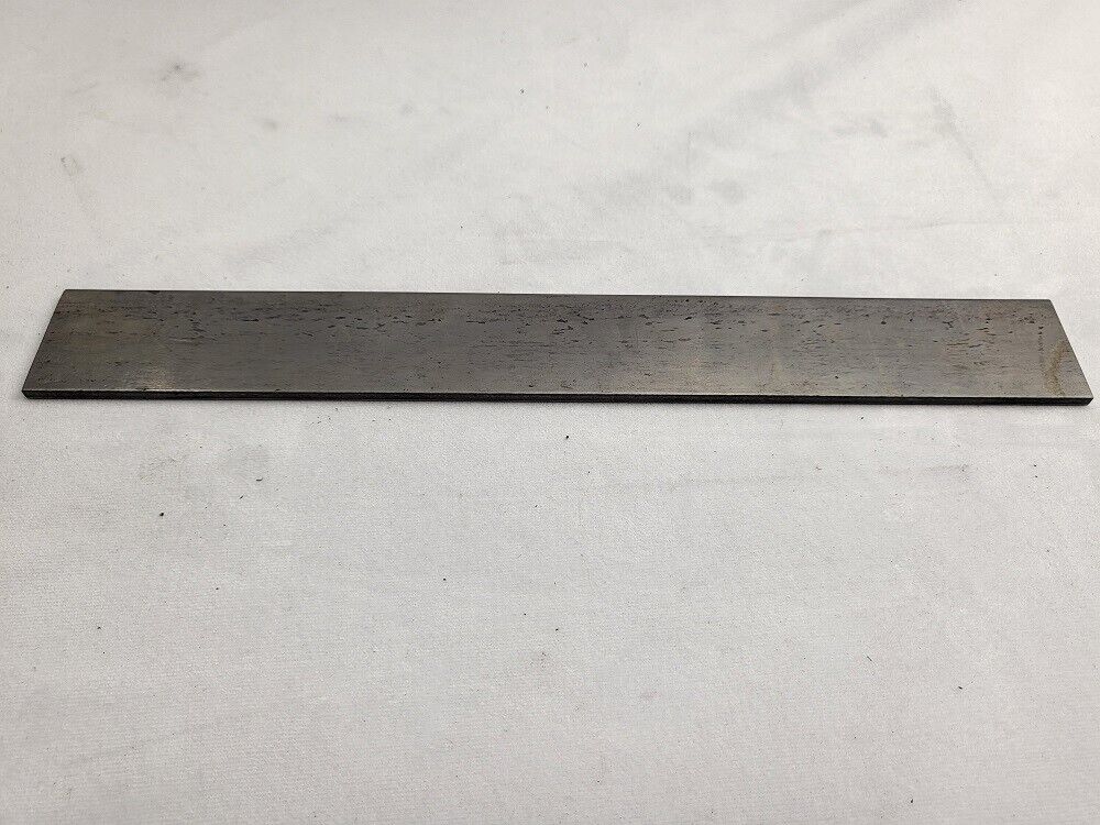 1095 Cold Rolled Carbon Steel 5/32" x 1.5", 12" bar, Knife Making Stock, Billet