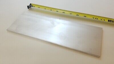 6061 Aluminum Flat Bar, 1/4" x 4" x 11" long, Solid Stock, Plate, Machining