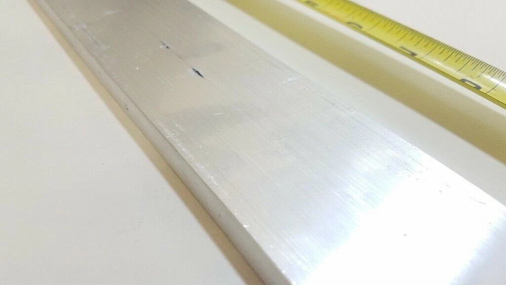 6061 Aluminum Flat Bar, 3/16" x 2" x 46" long, Solid Stock, Plate, Machining