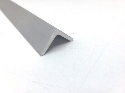 6061 Aluminum Angle, 1" x 1" x 36", 1/8" Thick Walls, Solid Stock, Bracket, Temper: T6511