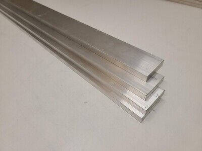 6061 Aluminum Flat Bar, 1/2" x 2" x 24" long, Solid Stock, Plate, Machining