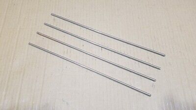 304 Stainless Steel 3/16" Round, 12" long bars, rods, 4 pack