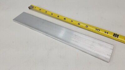 6061 Aluminum Flat Bar, 1/4" x 2" x 10" long, Solid Stock, Plate, Machining, 2pk