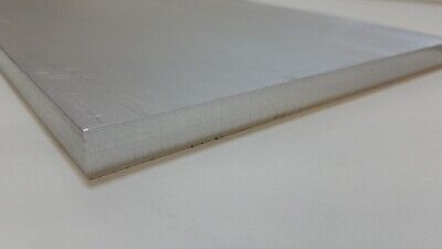 6061 Aluminum Flat Bar, 1/2" x 8" x 14" long, Solid Stock, Plate, Machining