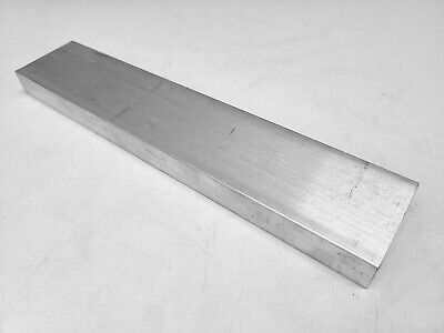 6061 Aluminum Flat Bar, 3/4 x 2 x 10" long, Solid Stock, Machining, T6511