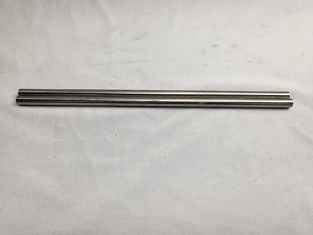 304 Stainless Steel 3/8" Round, 11" long bars, rods, 2 pack