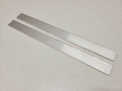 6061 Aluminum Flat Bar, 1/4" x 1" x 12" long, Solid Stock, 4 pack