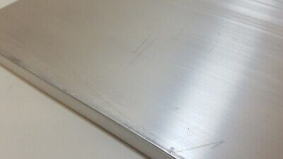 6061 Aluminum Flat Bar, 3/8" x 8" x 18" long, Solid Stock, Plate, Machining