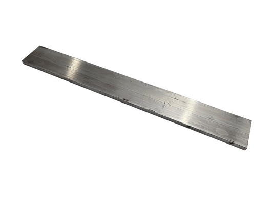 6061 Aluminum Flat Bar, 1/4" x 1-1/2" x 12" long, Solid Stock, Plate, machining