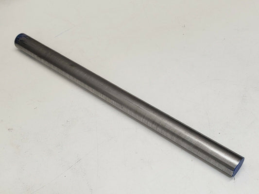 D2 Tool Steel 1-1/4" Round, 18" long rod bar, D-2, Oversized