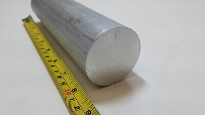 6061 Aluminum Round Bar, 2-1/8" Round, 24" long, Lathe, Solid, T6511, 2.125