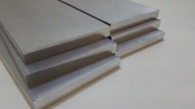 6061 Aluminum Flat Bar, 1/2" x 4" x 16" long, Solid Stock, Plate, Machining, T6511