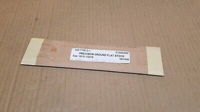 O1 Tool Steel 1/8" x 1.5", 9" long bar, Knife Making Stock, Billet