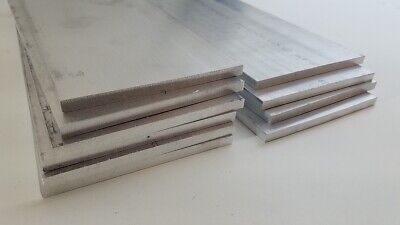 6061 Aluminum Flat Bar, 1/4" x 4" x 11" long, Solid Stock, Plate, Machining