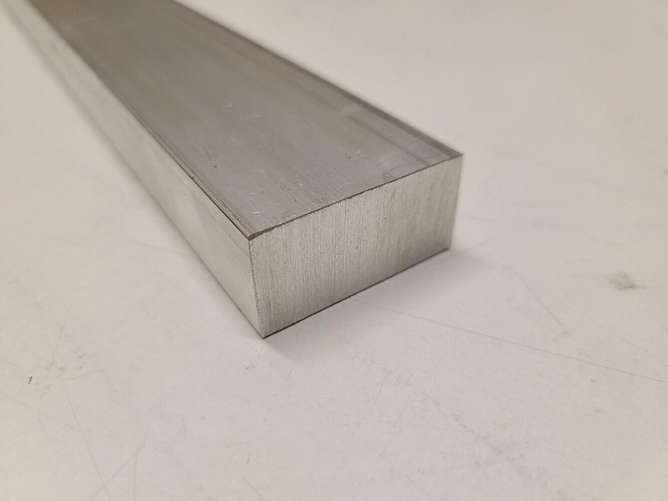 6061 Aluminum Flat Bar, 3/4" x 1-1/2" x 24" long, Solid Stock, Plate, Machining