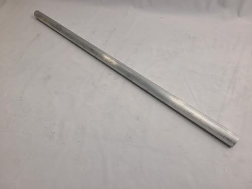 6061 Aluminum Round Bar, 3/4" Round, 24" Long, Lathe, Solid, T6511