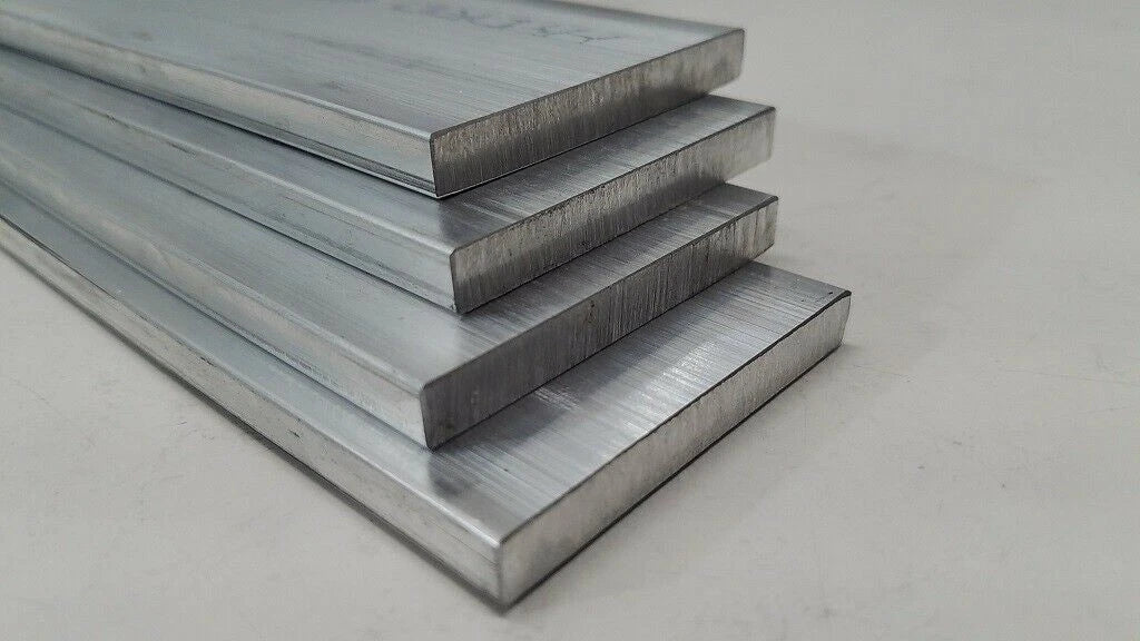 6061 Aluminum Flat Bar, 3/16" x 2" x 46" long, Solid Stock, Plate, Machining