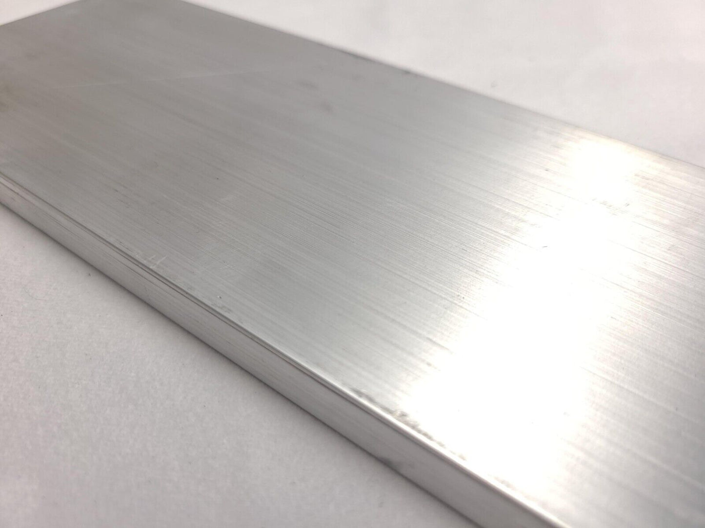 6061 Aluminum Flat Bar, 1/2" x 4" x 16" long, Solid Stock, Plate, Machining, T6511