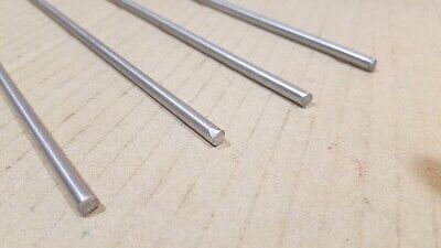 304 Stainless Steel 3/16" Round, 12" long bars, rods, 4 pack