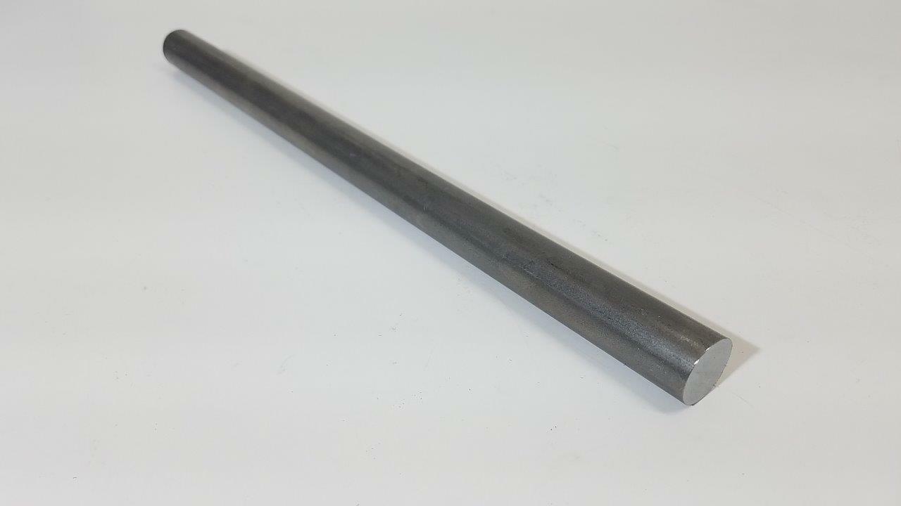 52100 Alloy Steel, 3/4" Round, 12" bar, rod, Solid, Blacksmithing, Forging