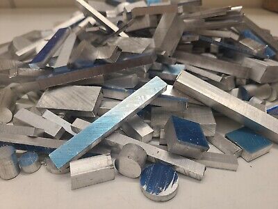 6061 Aluminum Remnants, Great for casting, 15 lbs, Clean Scrap