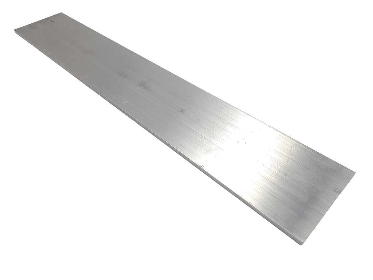 6061 Aluminum Flat Bar, 1/4" x 4" x 24" long, Solid Stock, Plate, Machining