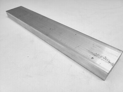 6061 Aluminum Flat Bar, 3/4 x 2 x 12" long, Solid Stock, Machining, T6511