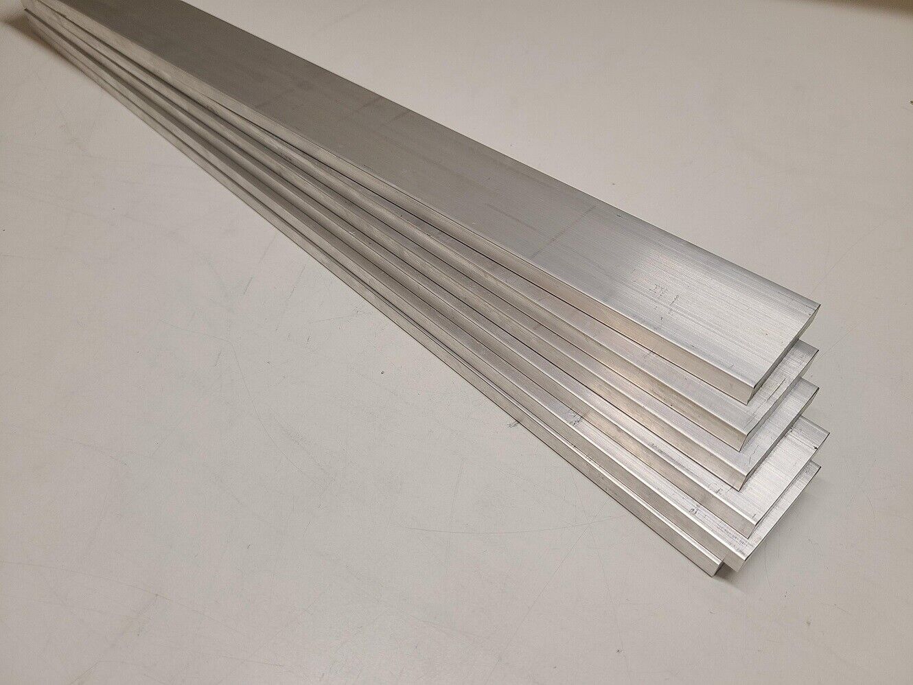 6061 Aluminum Flat Bar, 3/8" x 2" x 24" long, Solid Stock, Plate, Machining