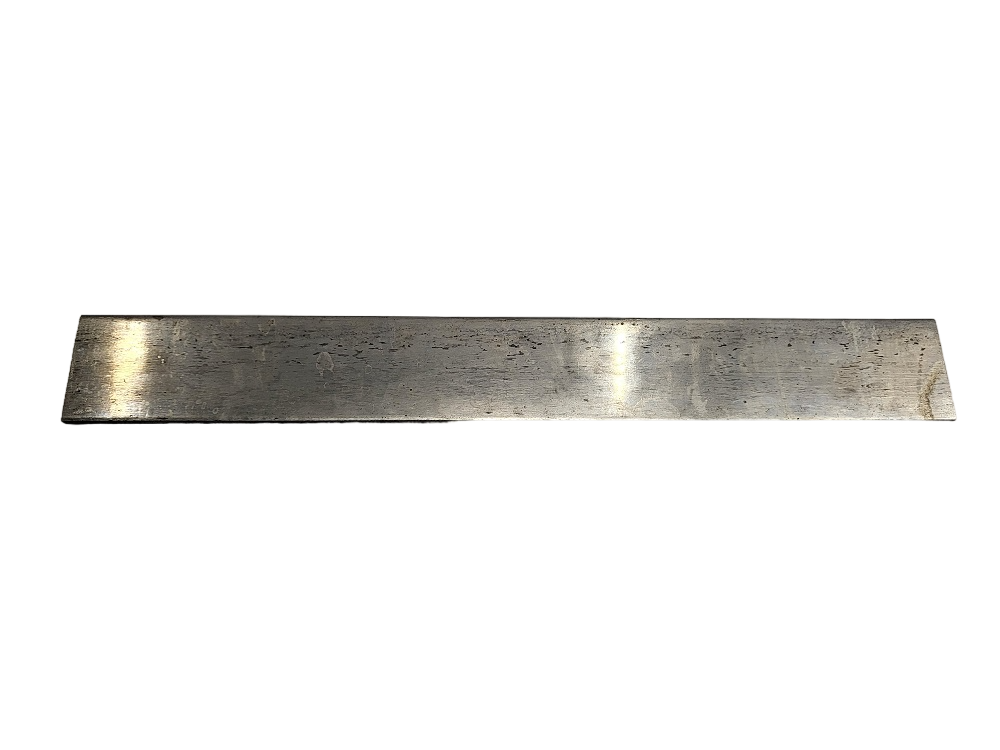 1095 Cold Rolled Carbon Steel 5/32" x 1.5", 11.5" bar, Knife Making Stock Billet