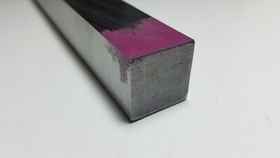 4140 Steel 1" Square, 12" long bar, Annealed, Blacksmithing, Forging