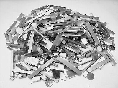 Aluminium Sheet Remnants & Strips - 2.5kg Mixed Pack (1-3mm Thick) - For DIY & Craft