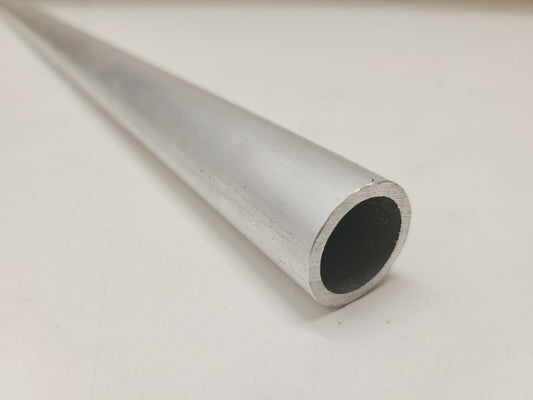 6061 Aluminum Round Pipe 3/4" SCH 40, .125" Walls, 46" long, Hollow, Tube